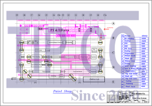 layout خط رنگ خودرو