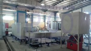 خط رنگ رینگ آلومینیومی